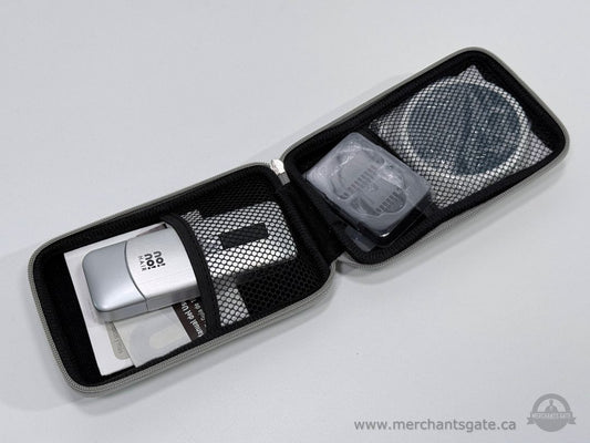 No No Hair Removal Device Compact Travel Kit with Case Attachments Included New