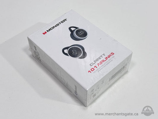 New Monster Clarity 101 Airlinks Wireless Earbuds Bluetooth Headphones Sealed
