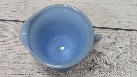 Pyrex Made in Canada Delphite Blue Creamer