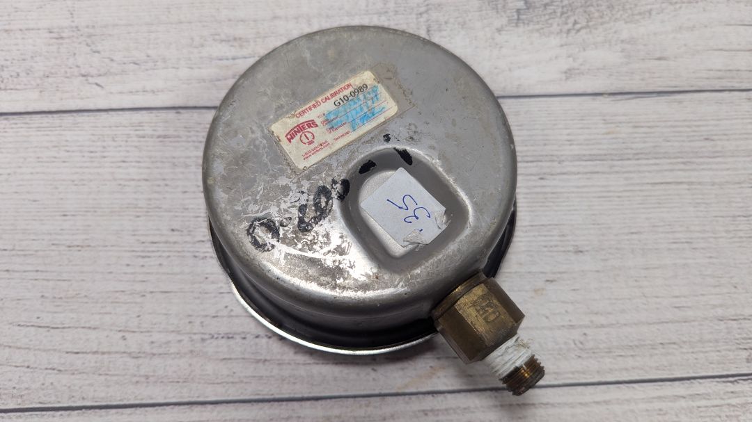 Winters 1953 Pressure Gauge 4in 1/4in NPT