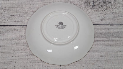 Royal Albert Rose Gold Gilt Cabbage Rose 5 3/4" Plate
