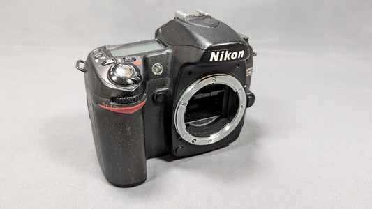 Nikon D80 Digital SLR Body Only Camera - Black / Error Clock Shutter Issue