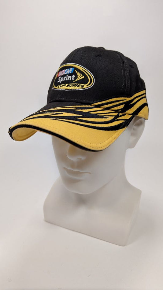 Vintage 2000's Nascar Sprint Cup Series Black Yellow Hat