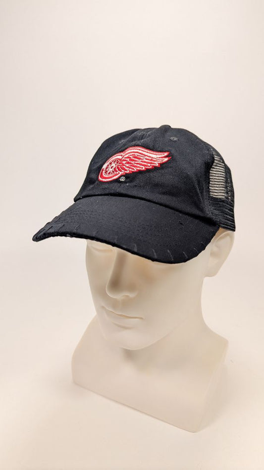 2012 Molson Canadian Detroit Red Wings Mesh Black Promotional Hat