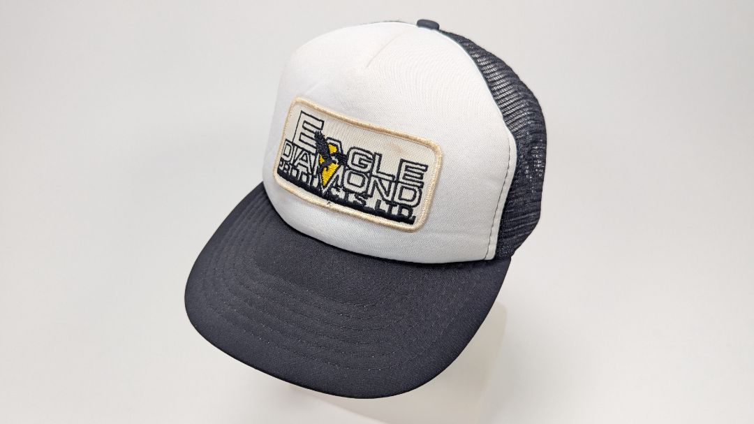Vintage Eagle Diamond Products Promotional Truckers Hat