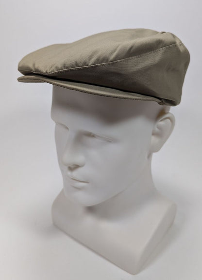 Vintage Mens Flat Cap Felt Lining - No Tags