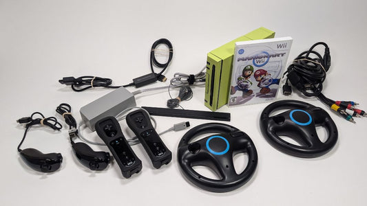 UNIQUE One of a kind Nintendo Wii Mario Kart Set / Complete! READ Below