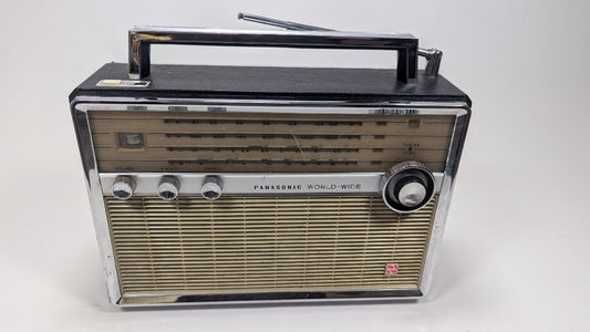 Vintage National Panasonic 12-Transistor Radio ▪ Model T-100MD ▪ Works