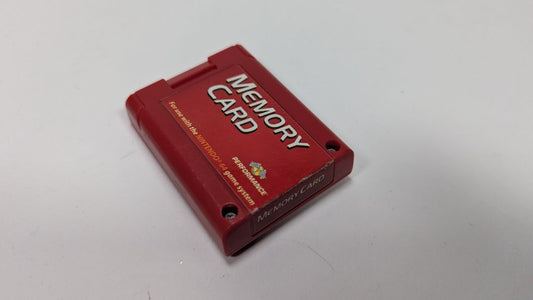 Performance P-306E Nintendo N64 Red Memory Card