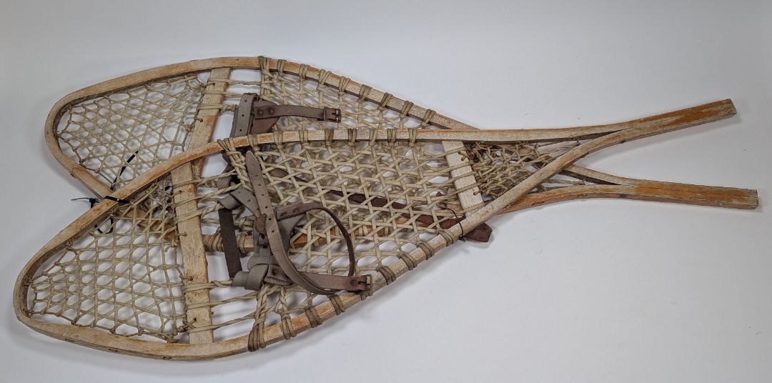 Antique Large Snowshoes for Decoration 45" x 14"