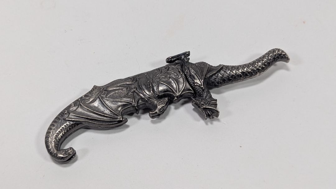 Display Piece Fantasy Dragon 2 1/2" Knife with Sheath