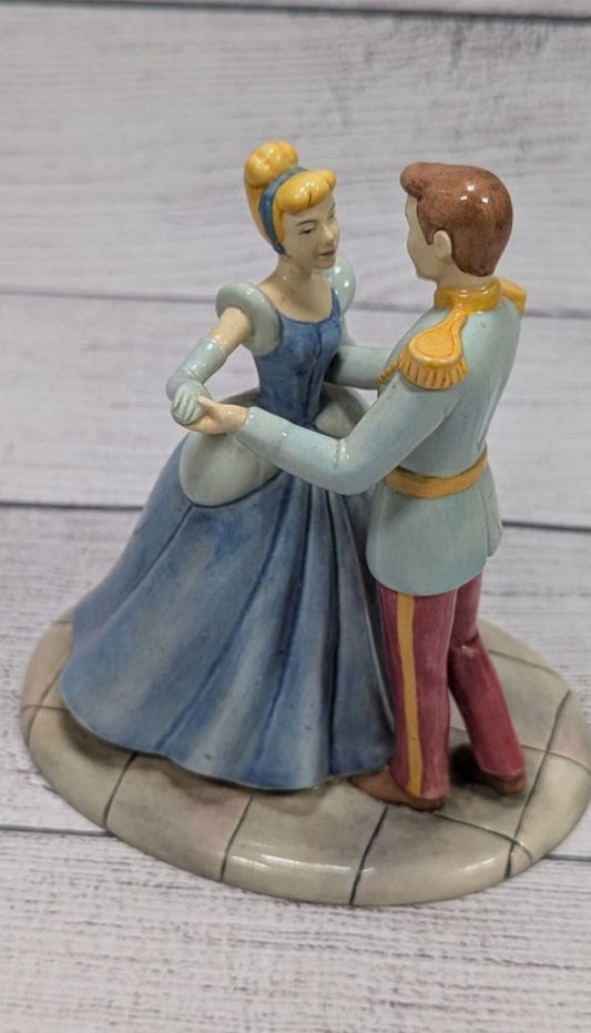 Royal Doulton Disney Showcase Cinderella + Prince "This is Love"