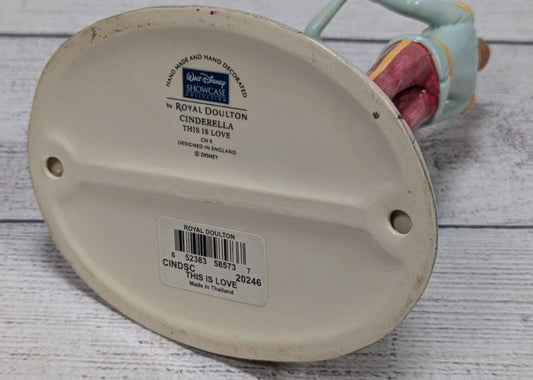 Royal Doulton Disney Showcase Cinderella + Prince "This is Love"