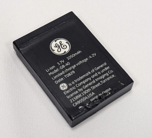 Original GE GB-40 Lithium Battery for GE Digital Camera