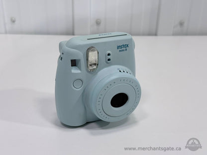 Fujifilm Instax Mini 8 Instant Camera Light Blue Tested Working