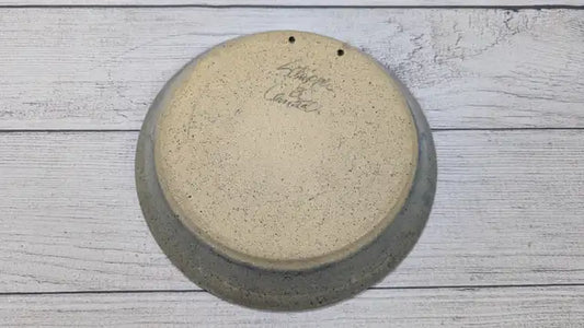Hand Made Pottery Signed Chilliwack B.C. Clay Plate 9"