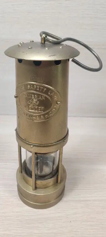 *Vintage* Cambrian Clanny & Davy Brass Miners Safety Lantern