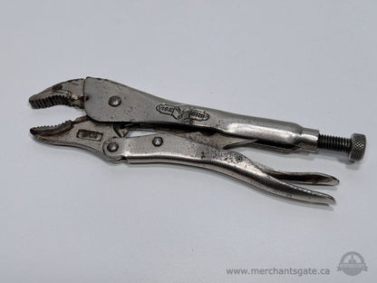 Vise Grip 10WR Locking Pliers Curved Jaw with Wire Cutter