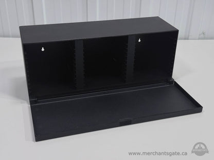 Laserline CD Storage Case 36 Disc Capacity Black Media Organizer Holders Set Of 2