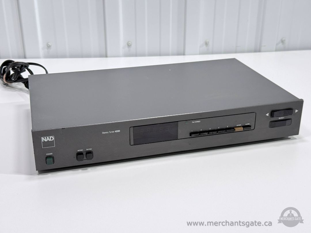 NAD 4220 Stereo Tuner AM FM Vintage Audio Component Tested Working