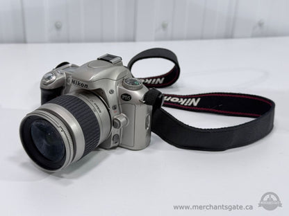 Nikon F55 35mm Film Camera with 28 80mm Lens Strap Tested Working